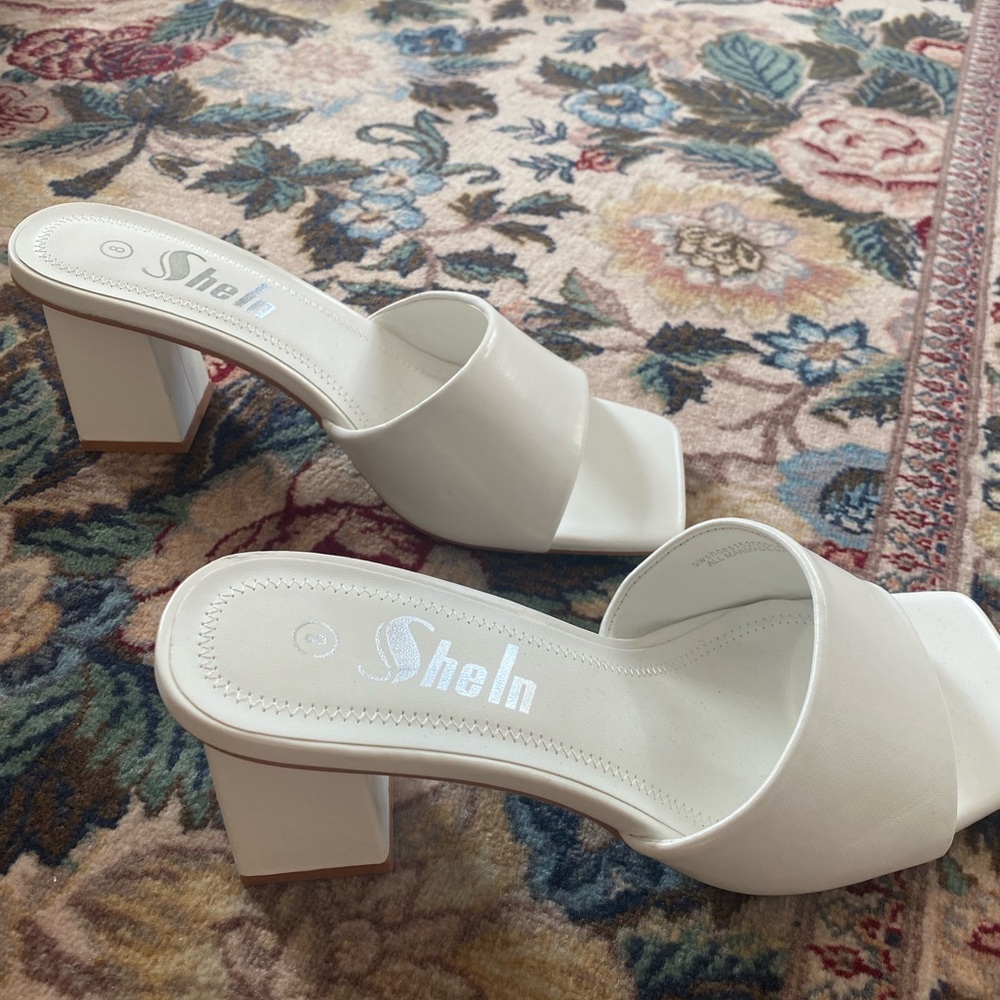 White heels